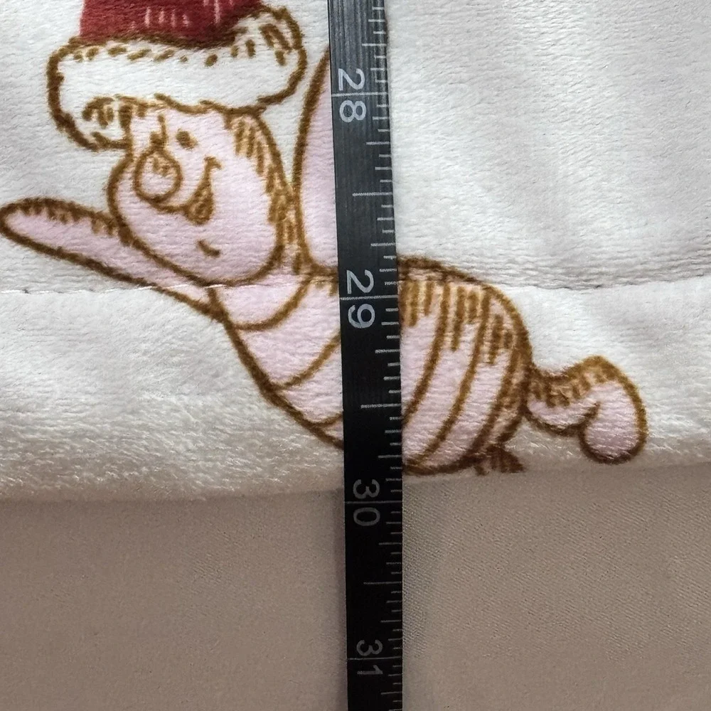 Disney Baby Winnie the Pooh & Piglet Reversible Sherpa Blanket Christmas